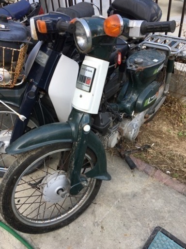 スーパーカブ50    書類付レストアベース車