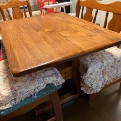(取引決定)ダイニングテーブル椅子