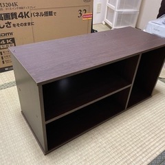 カラーボード　テレビ用棚　w73×d29×h37の画像