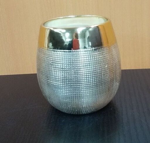 ZARA HOME 金色のキャンドルホルダー（キャンドル付）