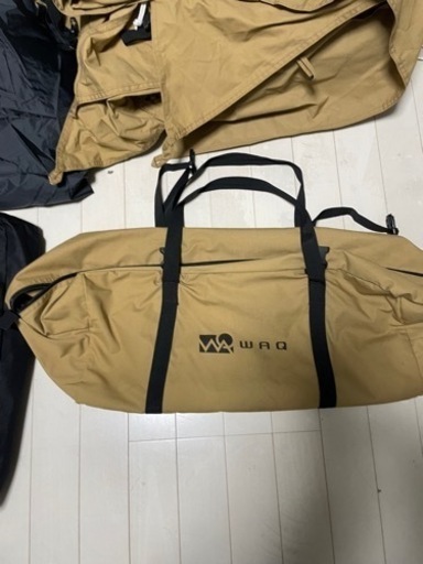 再値下げ　waq Alpha T/C　ソロ用ティピテント　中古品