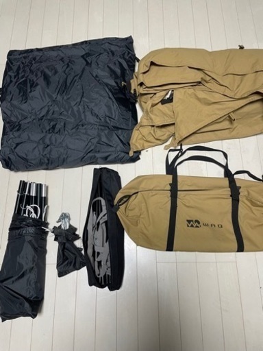 再値下げ　waq Alpha T/C　ソロ用ティピテント　中古品