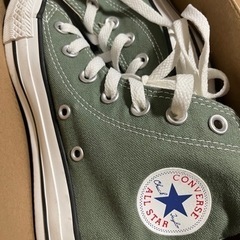 CONVERSE HIGH 220mm カーキ