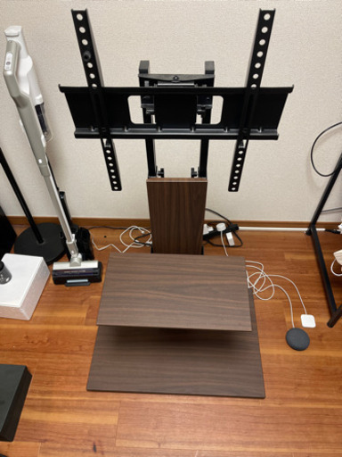 【再投稿】壁寄せテレビ台