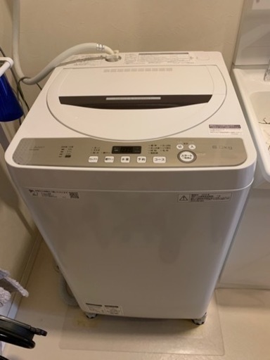 シャープ製　洗濯機　7,000円