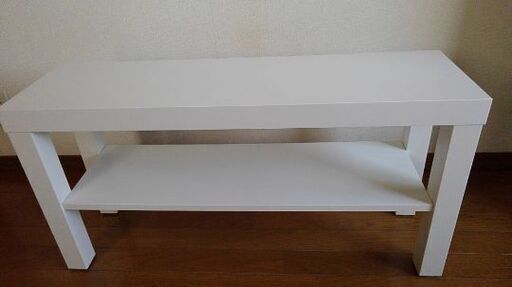★ラック\u0026テレビ台「美品」廃盤の白　　残り1基！