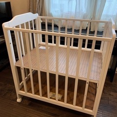 ミニベビーベッド　KATOJI(カトージ)  ※おまけ付き