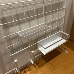 キッチン自立式メッシュパネル タワー