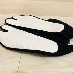 紺足袋26.5cm綿100% 4枚こはぜ　(福助)