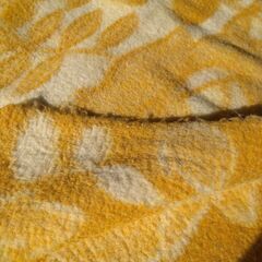 ソフトブランケット黄色花シングルの画像