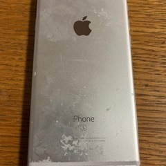 iPhone6s 64G シルバー 使用感多の画像