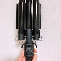 サロニア　トリプルマジックウェーブアイロン　25mmの画像