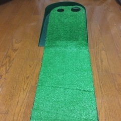 ★パターマット●ゴルフ●練習●人工芝の画像