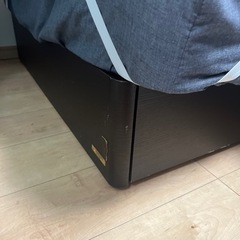 確定済み【一人暮らしオススメ】シングルベッド(マットレス・布団なし)の画像