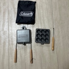 コールマン　ホットサンドメーカーandたこ焼きメーカー
