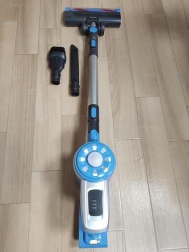 サイクロン掃除機 ワンタッチダストカップ1L 2500mAhバッテリー