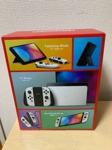 Nintendo Switch保証付き（有機ELモデJoy-Con(L)/(R) ホワイト ［ゲーム機本体］