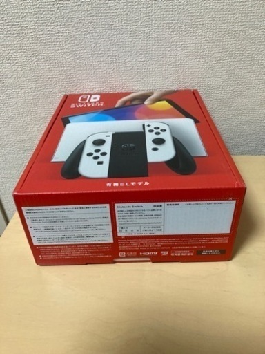 Nintendo Switch保証付き（有機ELモデJoy-Con(L)/(R) ホワイト ［ゲーム機本体］