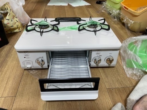ほぼ新品ガスコンロ