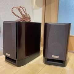 【美品】【値下げしました】ONKYO ブックシェルフスピーカー D-112EXT(D)ペアの画像