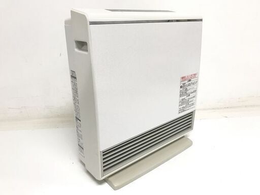 【2年使用】11畳～15畳　プラズマクラスター　Rinnai　都市ガスファンヒーター　RC-N4001NP　時計表示・手動回転機能付