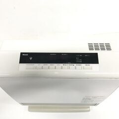 【2年使用】11畳～15畳　プラズマクラスター　Rinnai　都市ガスファンヒーター　RC-N4001NP　時計表示・手動回転機能付の画像