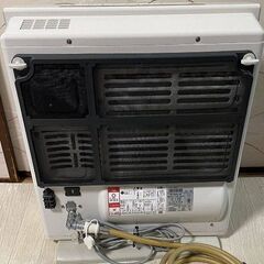 【４年使用】11畳～15畳　プラズマクラスター　Rinnai　都市ガスファンヒーター　RC-N4001NP　時計表示・手動回転機能付の画像