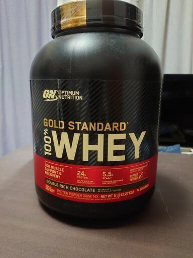 Gold Standard 100% ホエイ プロテイン ダブルリッチチョコレート 2.27kg (5lbs)