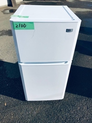 2100番 Haier✨冷凍冷蔵庫✨JR-N106K‼️