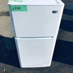 2100番 Haier✨冷凍冷蔵庫✨JR-N106K‼️