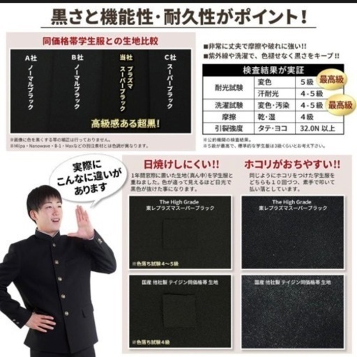 ✶ฺ学ラン上下160A ウエスト76cm✶ฺ