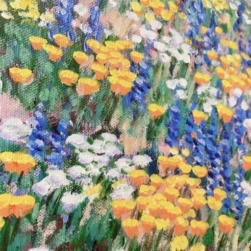 油絵　Inge Widmann(？) 風景画