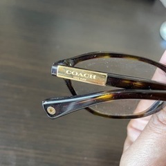 coach メガネフレームの画像