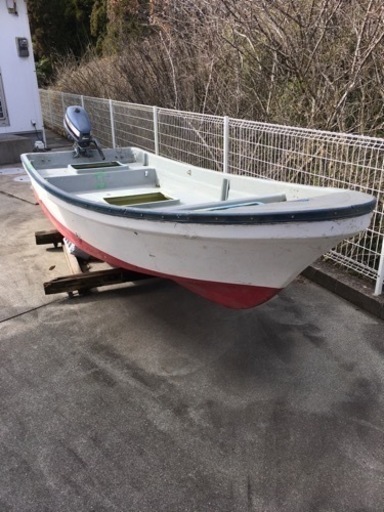 14ヒィート和船、4馬力船外機