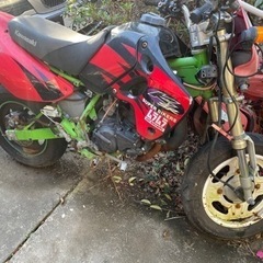 カワサキ　KSR80 現状不動