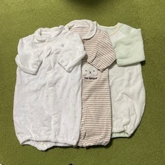 【終了】新生児服 3着②