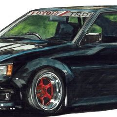 NC-397 TOYOTAレビンAE86/TOYOTA86 限定版画 直筆サイン有 額装済 作家 平右ヱ門の画像