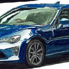 NC-397 TOYOTAレビンAE86/TOYOTA86 限定版画 直筆サイン有 額装済 作家 平右ヱ門の画像