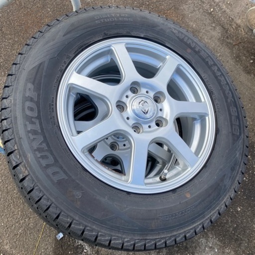 アルミ付き冬タイヤ　175/80R15