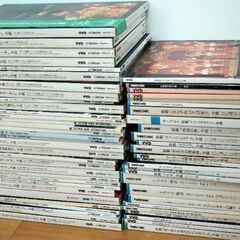 VHDディスク(オペラを中心としたクラシック多数＆映画数点)