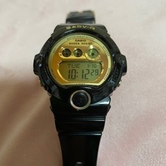 Baby-G 黒+金