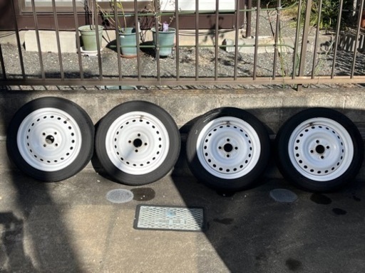 軽トラ　タイヤ・ホイール　165/55R14C95/93N ヨコハマ　パラダ