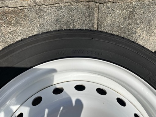 軽トラ　タイヤ・ホイール　165/55R14C95/93N ヨコハマ　パラダ