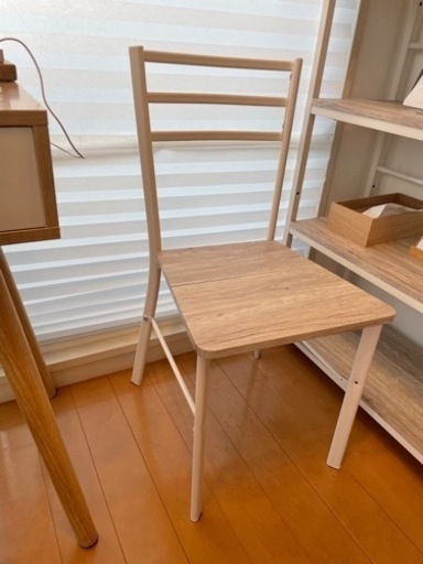 【取りに来てくださる方】木目調チェア