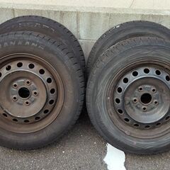 【カーさん専用】195/65R15中古スタッドレスタイヤ2本セット② BRIDGESTONE（ブリヂストン） 中古タイヤ スタッドレスタイヤ 2本