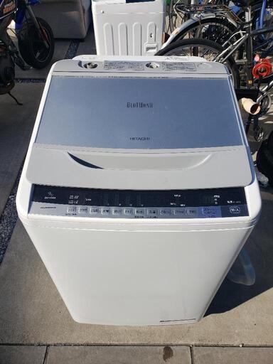 日立 HITACHI 全自動洗濯機 ビートウォッシュ BW-V90A 2016年製 シルバー 9.0kg\n\n