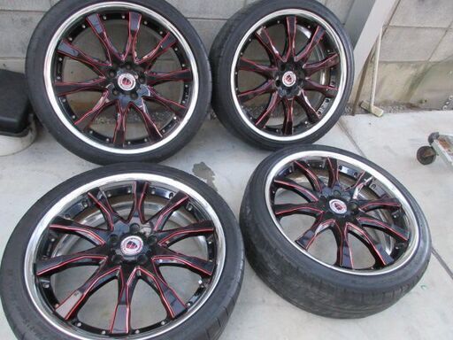 WORK SCHWERT ワーク シュヴァート 20×8J+45 114.3/5H 245/35R20 東松山市引き取り歓迎