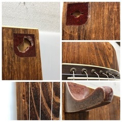 【ジャンク品】　メーカー不明　琴　和楽器　音楽　の画像
