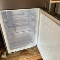 SHARP ノンフロン冷凍冷蔵庫　SJPD27CT  2017年製の画像