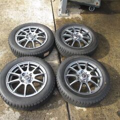年内在庫ラスト・155/65R14・スタッドレスタイヤ4本・軽自動車バリ山・中古 155/65R14・スタッドレスタイヤ4本セット・軽自動車用冬タイヤ